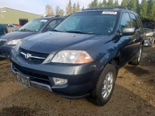 2HNYD18713H515789 - 2003 ACURA MDX TOURIN GRAY photo 2