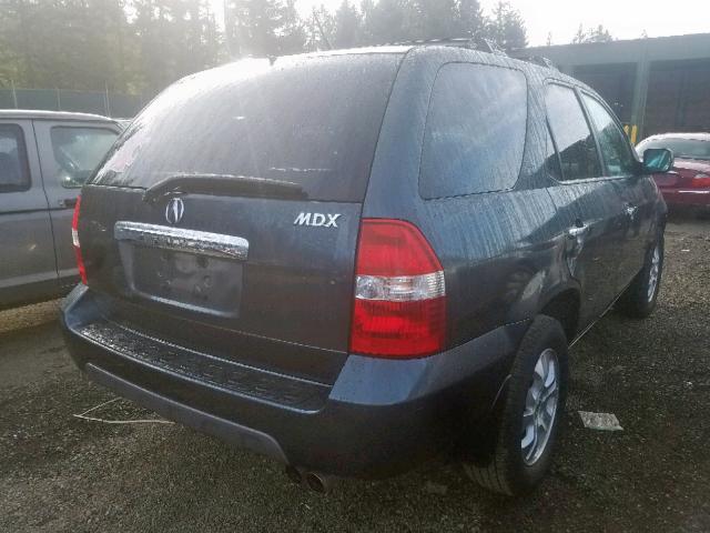 2HNYD18713H515789 - 2003 ACURA MDX TOURIN GRAY photo 4