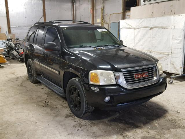 1GKDT13S422157358 - 2002 GMC ENVOY BLACK photo 1