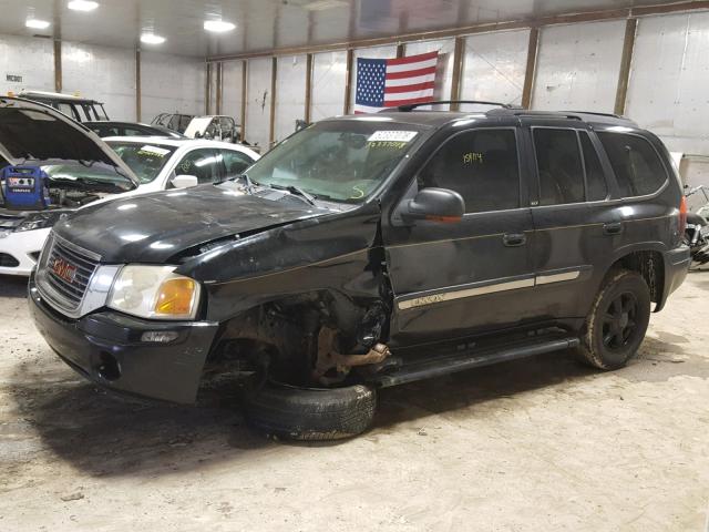 1GKDT13S422157358 - 2002 GMC ENVOY BLACK photo 9