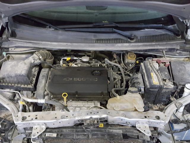 1G1JA6SH2D4139951 - 2013 CHEVROLET SONIC LS 银色 照片 7