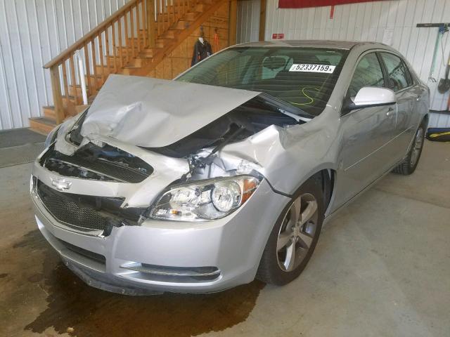 1G1ZC5E17BF251457 - 2011 CHEVROLET MALIBU 1LT 银色 照片 2