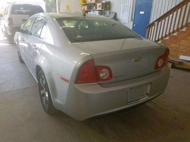 1G1ZC5E17BF251457 - 2011 CHEVROLET MALIBU 1LT 银色 照片 3