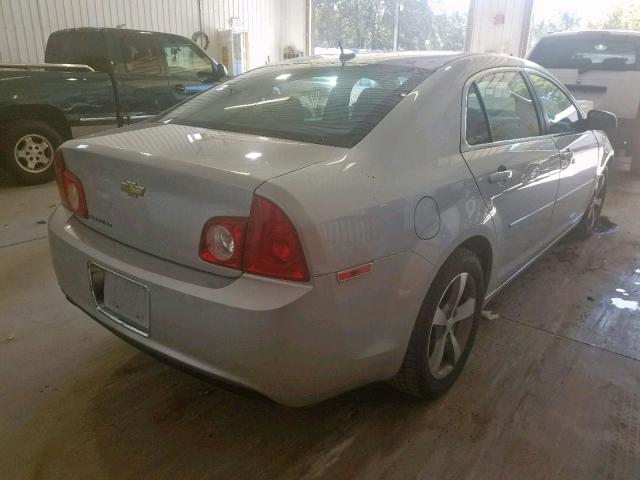1G1ZC5E17BF251457 - 2011 CHEVROLET MALIBU 1LT 银色 照片 4
