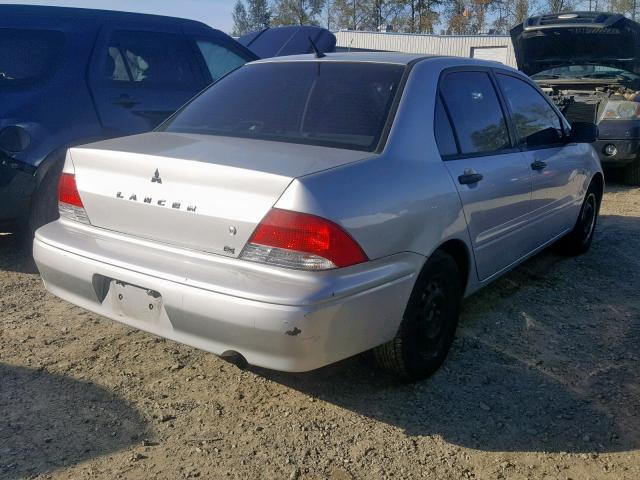 JA3AJ26E32U078976 - 2002 MITSUBISHI LANCER ES SILVER photo 4