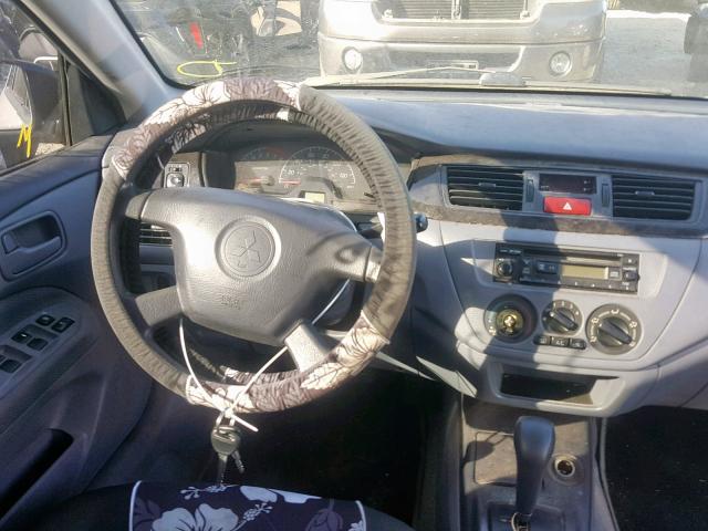 JA3AJ26E32U078976 - 2002 MITSUBISHI LANCER ES SILVER photo 9