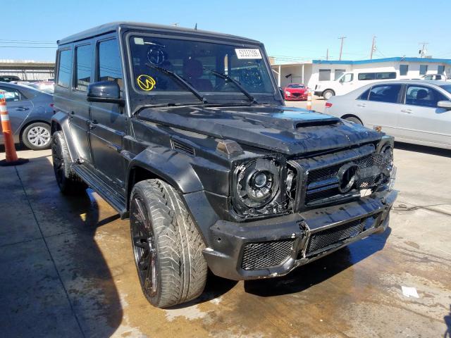 WDCYC7BF1BX191467 - 2011 MERCEDES-BENZ G 55 AMG BLACK photo 1