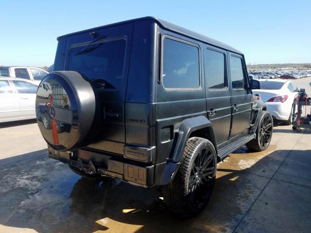 WDCYC7BF1BX191467 - 2011 MERCEDES-BENZ G 55 AMG BLACK photo 4