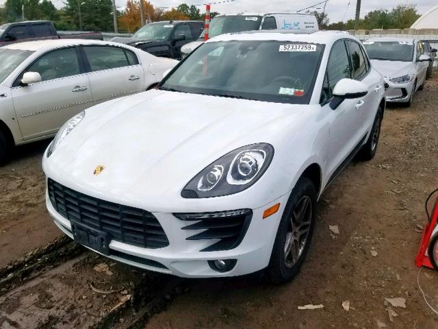 WP1AA2A53HLB01369 - 2017 PORSCHE MACAN WHITE photo 2