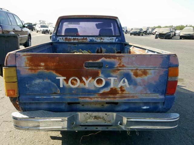 JT4RN55D4E5016522 - 1984 TOYOTA PICKUP 1/2 BLUE photo 6