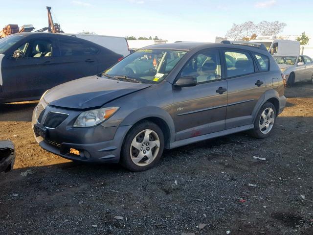 5Y2SL63815Z474515 - 2005 PONTIAC VIBE GRAY photo 2