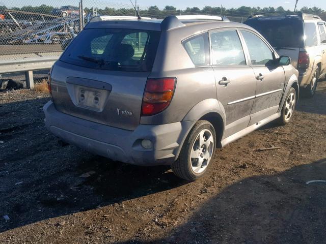 5Y2SL63815Z474515 - 2005 PONTIAC VIBE GRAY photo 4