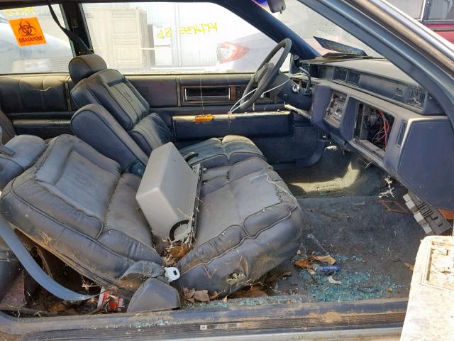 1G6CD4788G4229097 - 1986 CADILLAC DEVILLE BA BLUE photo 5