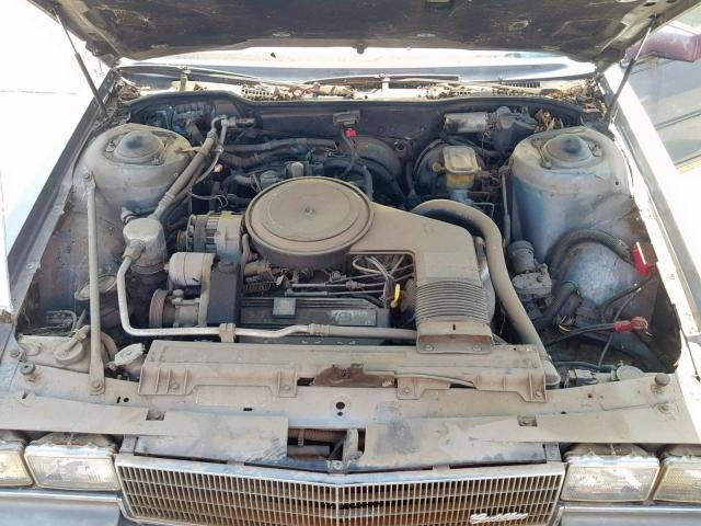 1G6CD4788G4229097 - 1986 CADILLAC DEVILLE BA BLUE photo 7