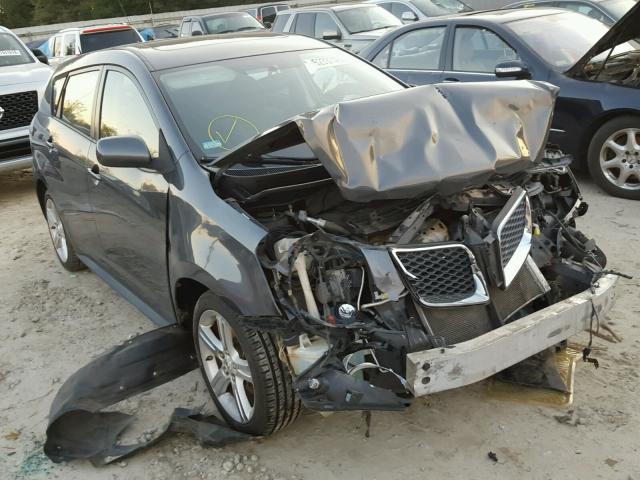 5Y2SP6E03AZ400244 - 2010 PONTIAC VIBE GRAY photo 1