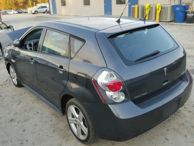 5Y2SP6E03AZ400244 - 2010 PONTIAC VIBE GRAY photo 3