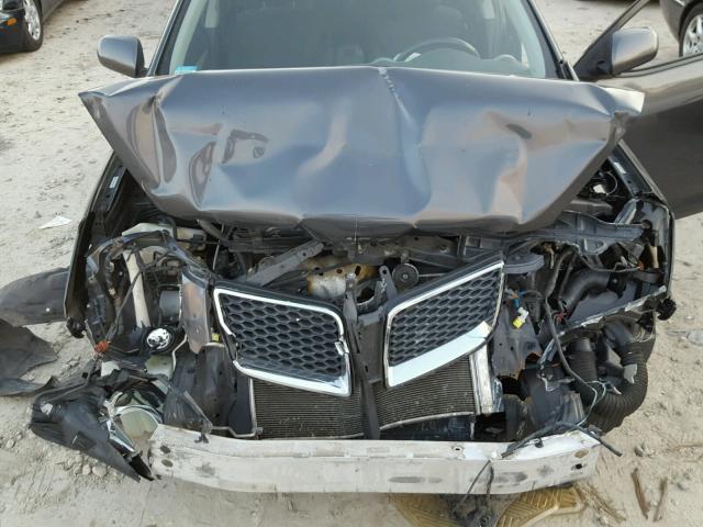 5Y2SP6E03AZ400244 - 2010 PONTIAC VIBE GRAY photo 7