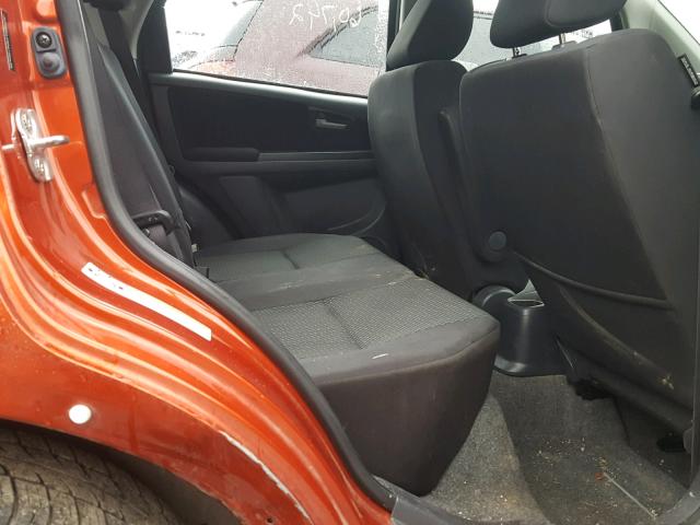 JS2YB5A49D6100635 - 2013 SUZUKI SX4 TECHNO RED photo 6