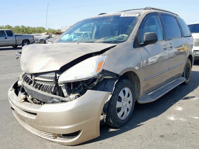 5TDZA23C84S195693 - 2004 TOYOTA SIENNA LE TAN photo 2