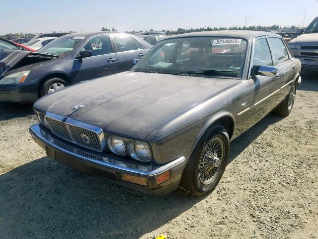 SAJHY1543KC591151 - 1989 JAGUAR XJ6 GRAY photo 2