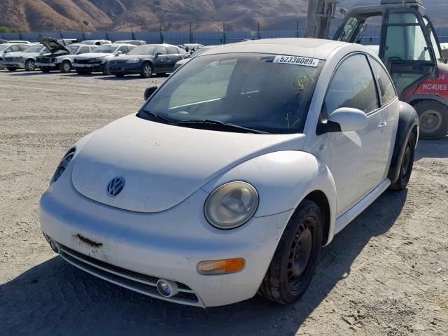 3VWDD21C92M410383 - 2002 VOLKSWAGEN NEW BEETLE 白色 照片 2