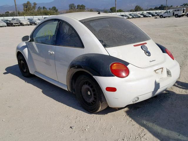 3VWDD21C92M410383 - 2002 VOLKSWAGEN NEW BEETLE 白色 照片 3