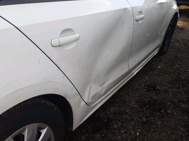 3VW2K7AJ2FM342555 - 2015 VOLKSWAGEN JETTA BASE Սպիտակ լուսանկար 9