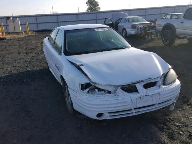 1G2NE52T7XC569923 - 1999 PONTIAC GRAND AM S WHITE photo 1