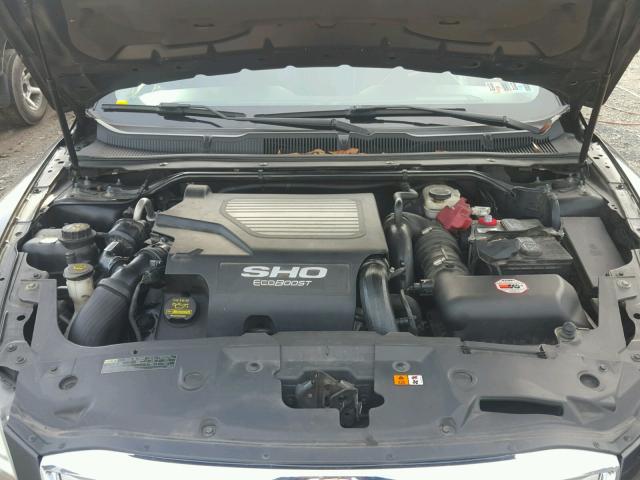 1FAHP2KT8AG109760 - 2010 FORD TAURUS SHO BLACK photo 7