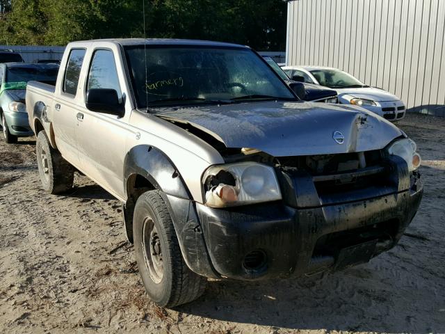 1N6ED27T72C386047 - 2002 NISSAN FRONTIER C SILVER photo 1