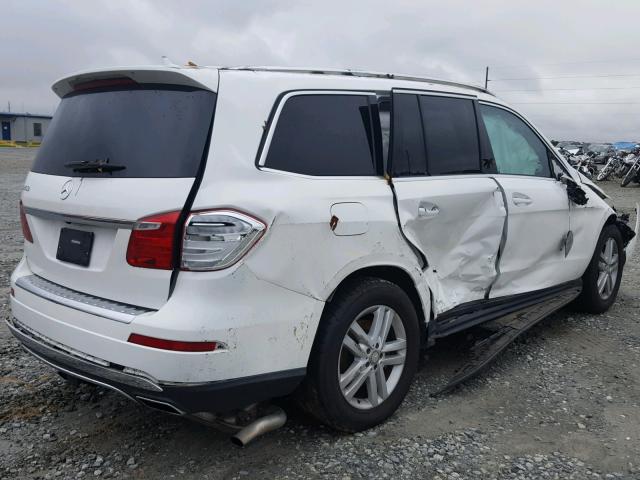 4JGDF6EE7GA680776 - 2016 MERCEDES-BENZ GL 450 4MA WHITE photo 4