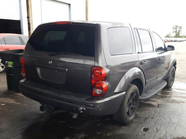 1D4HD48N94F106242 - 2004 DODGE DURANGO SL GRAY photo 4