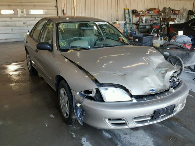 1G1JF524617276698 - 2001 CHEVROLET CAVALIER L TAN photo 1