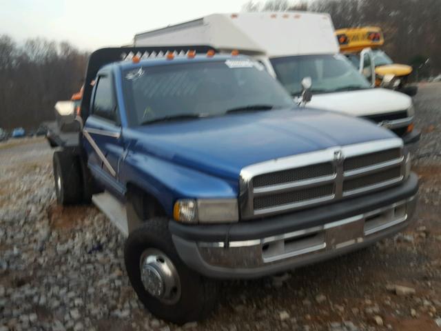 1B6MF36C7SS163985 - 1995 DODGE RAM 3500 BLUE photo 1