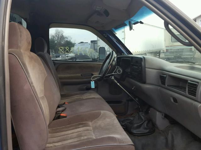 1B6MF36C7SS163985 - 1995 DODGE RAM 3500 BLUE photo 5