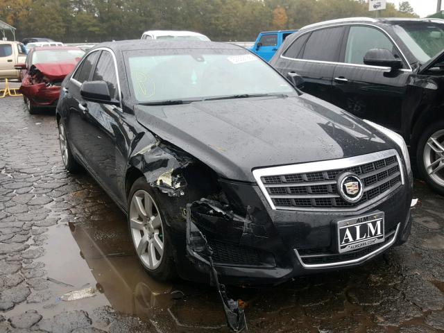 1G6AA5RA7E0103968 - 2014 CADILLAC ATS BLACK photo 1