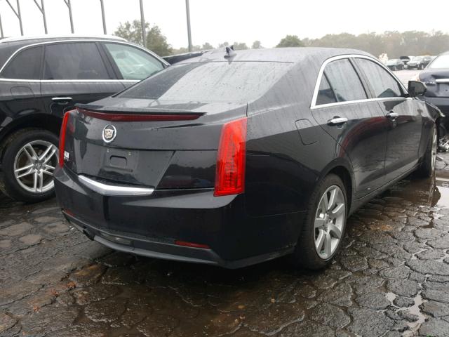 1G6AA5RA7E0103968 - 2014 CADILLAC ATS BLACK photo 4