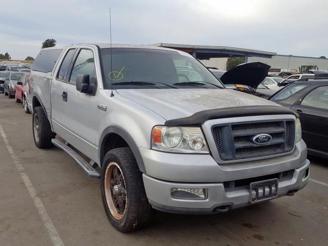 1FTPX14594NB82764 - 2004 FORD F150 SILVER photo 1
