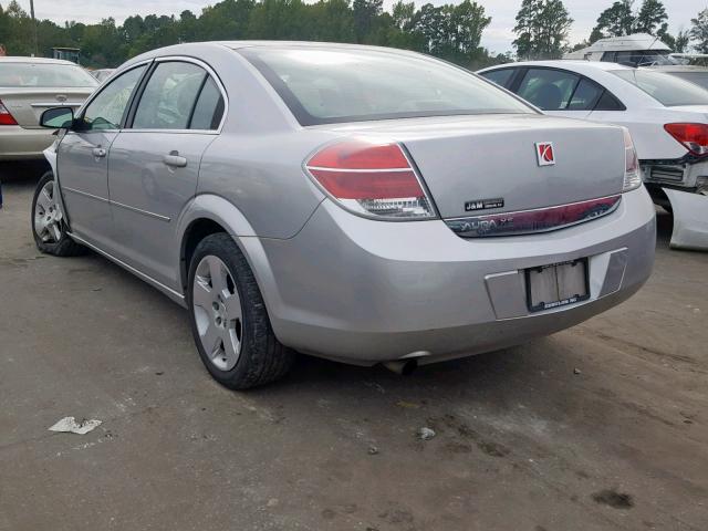 1G8ZS57N27F127236 - 2007 SATURN AURA XE SILVER photo 3