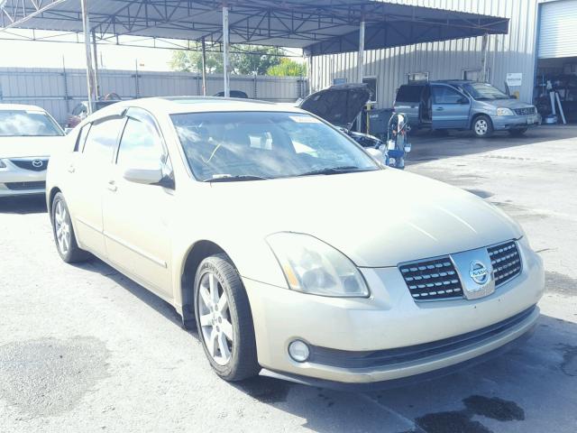 1N4BA41E44C829767 - 2004 NISSAN MAXIMA SE GOLD photo 1