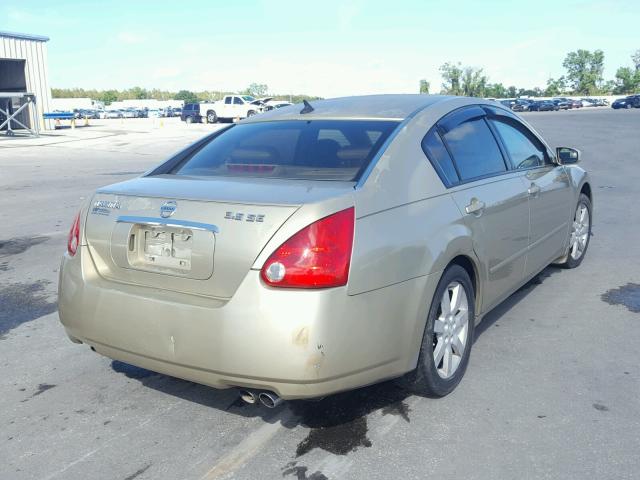 1N4BA41E44C829767 - 2004 NISSAN MAXIMA SE GOLD photo 4