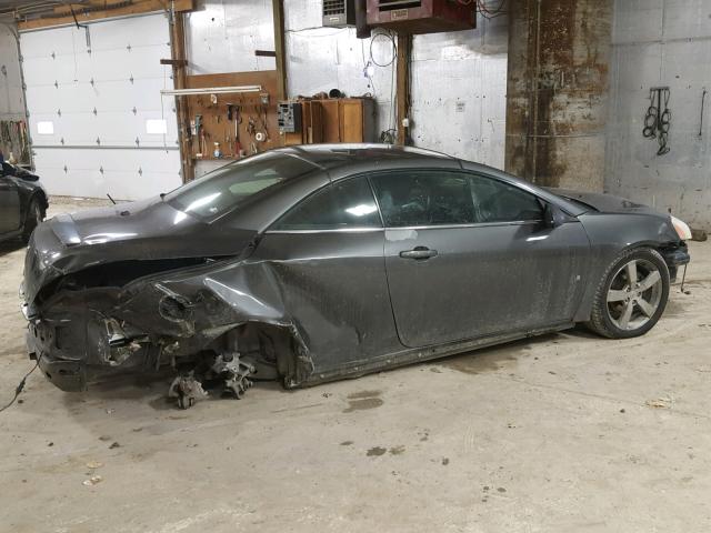 1G2ZH361574144958 - 2007 PONTIAC G6 GT GRAY photo 9