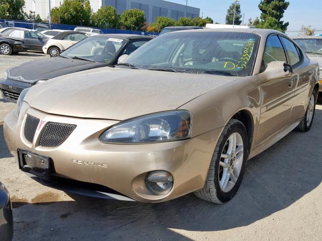 2G2WR524651188634 - 2005 PONTIAC GRAND PRIX GOLD photo 2