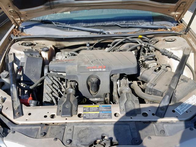 2G2WR524651188634 - 2005 PONTIAC GRAND PRIX GOLD photo 7
