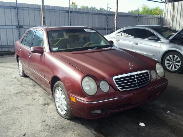 WDBJF65J81B244233 - 2001 MERCEDES-BENZ E 320 BURGUNDY photo 1