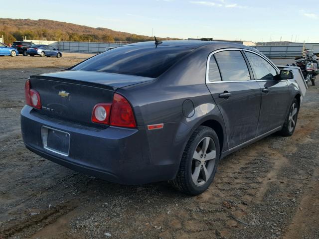 1G1ZC5E14BF194361 - 2011 CHEVROLET MALIBU 1LT GRAY photo 4
