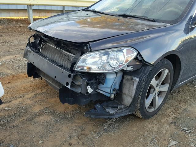 1G1ZC5E14BF194361 - 2011 CHEVROLET MALIBU 1LT GRAY photo 9