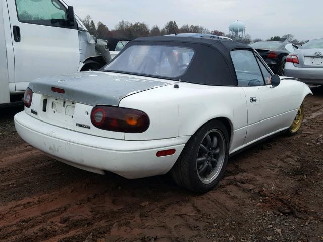 JM1NA3516N0324521 - 1992 MAZDA MX-5 MIATA WHITE photo 4