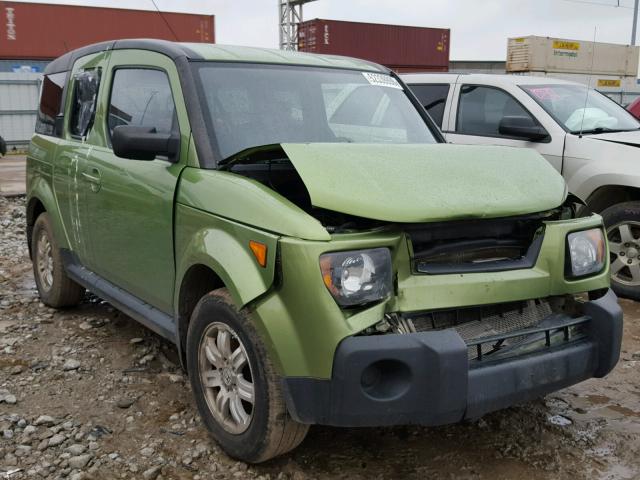 5J6YH28768L015115 - 2008 HONDA ELEMENT EX GREEN photo 1