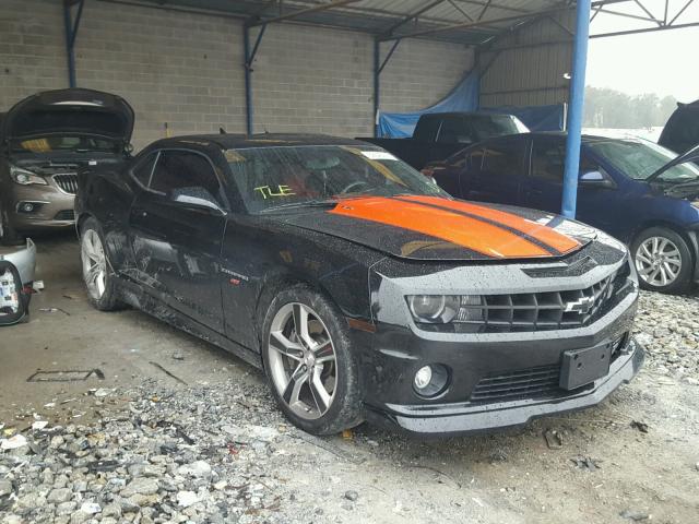 2G1FT1EW0B9170526 - 2011 CHEVROLET CAMARO 2SS BLACK photo 1